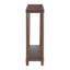 Tables de bout rectangulaires en bois 24 po avec tablette-601288633