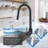Parma Cafe Single Handle Pull Down Sprayer Kitchen Faucet-69955662