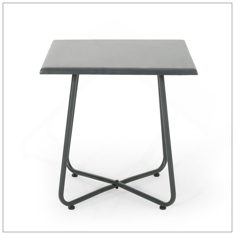 ALDER 18" SIDE TABLE, Gray