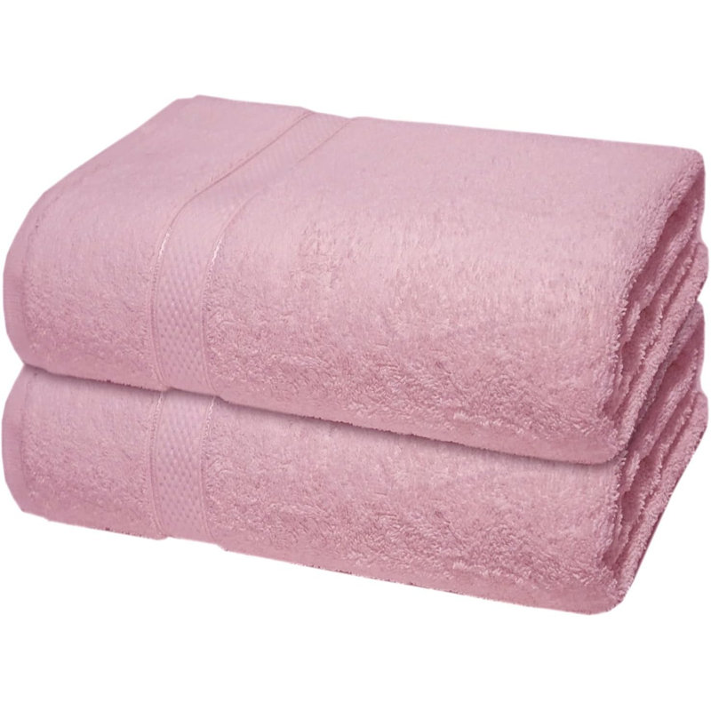 Nayim Turkish Cotton Bath Sheet, Pink