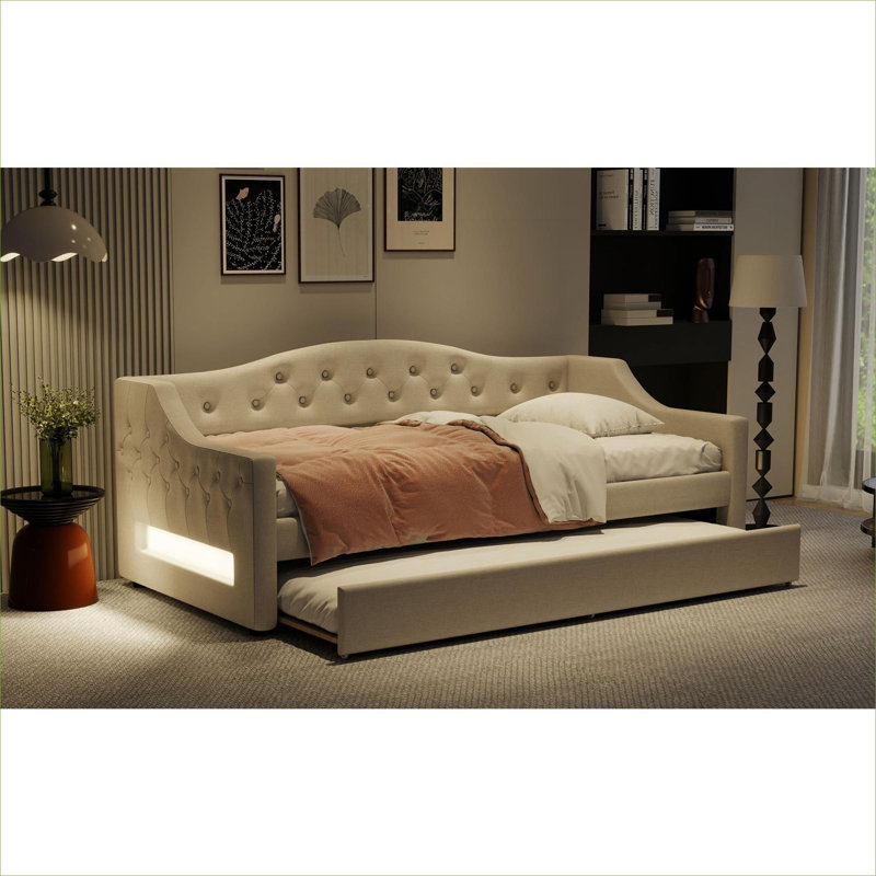 Lit plateforme simple Clean Silhouette