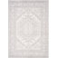 Vanille Oriental White Grey Traditional Indoor Rug-855692780