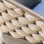 Canapé d'extérieur en métal 56,29 po avec coussins Sunbrella® Nalen
