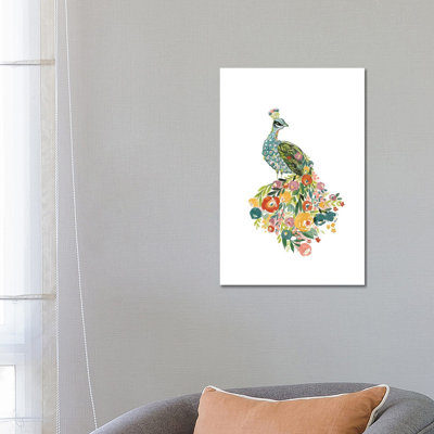 Floral Flight by Loni Harris - Print on Canvas