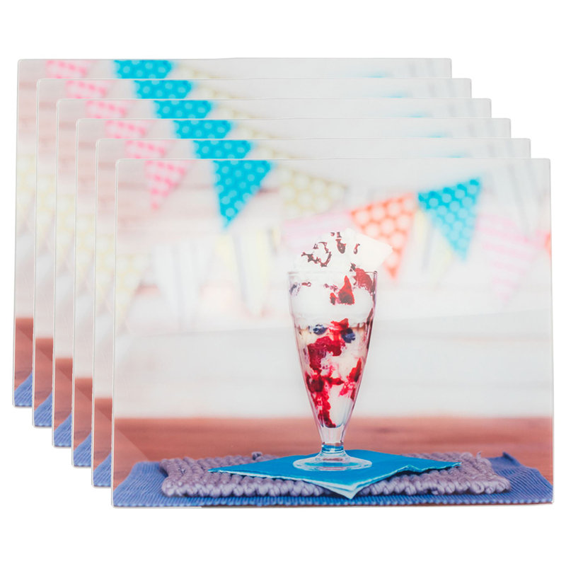 Glass Rectangle Placemat