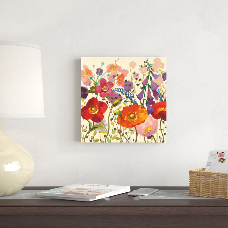 Couleur Printemps III, H 12 po x l 12 po x P 1,25 po
