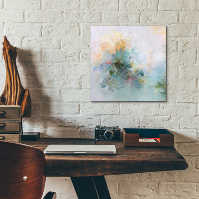 Epic Art 'Holding The Light 2'  by Karen Hale Acrylic Glass Wall Art, 12" x 12"
