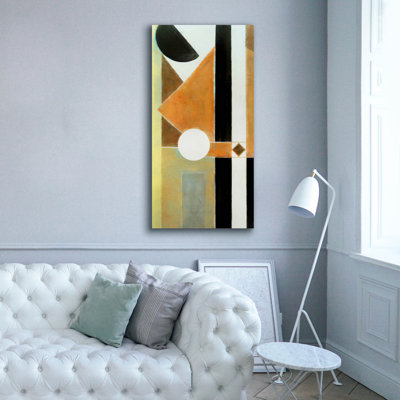Epic Graffiti 'Switching Levels 2'  by Alonzo Saunders Canvas Wall Art, 30" x 60"