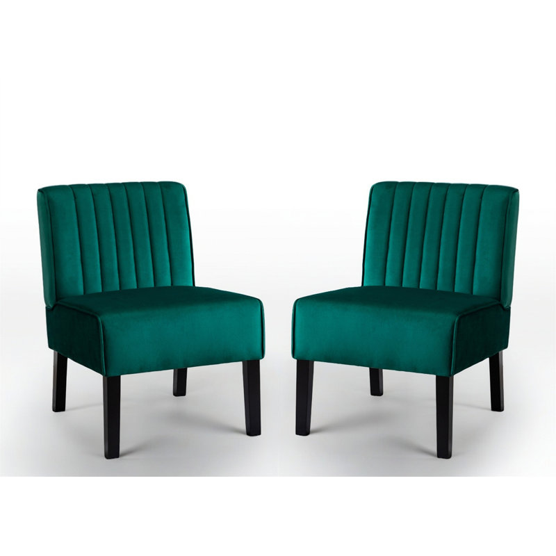Ensemble de 2 chaises d'appoint Reese
