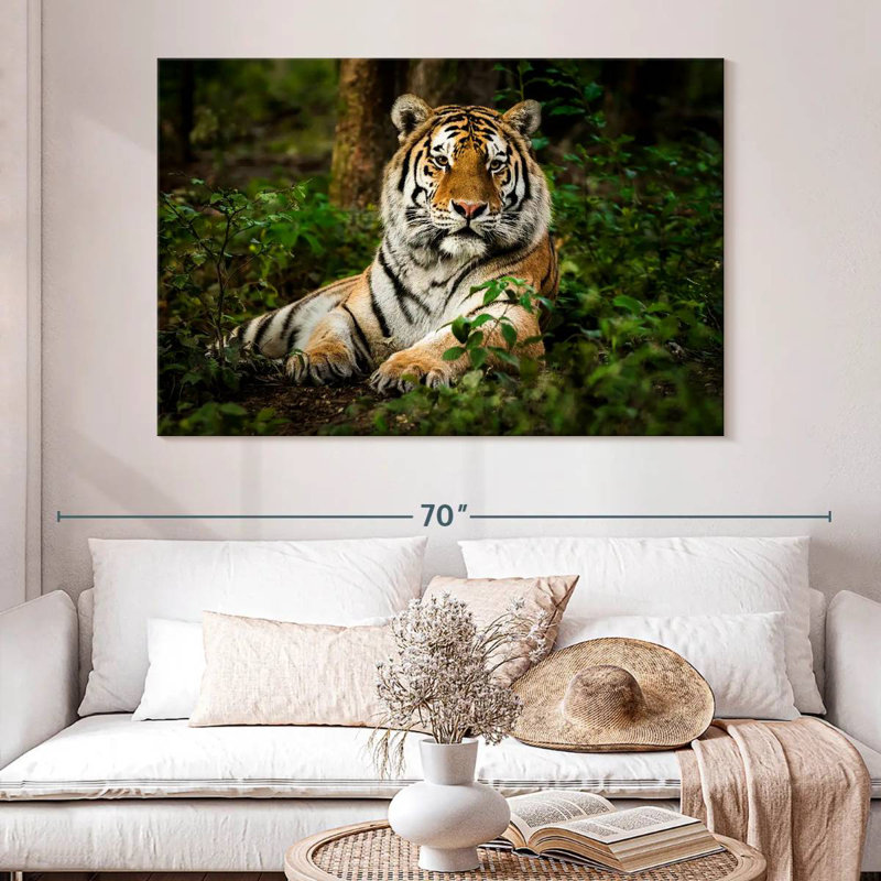 Brampt Mighty Tiger, 34" H x 51" W