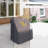 Maxille Swivel Wicker Outdoor Lounge Chair Patio Cover