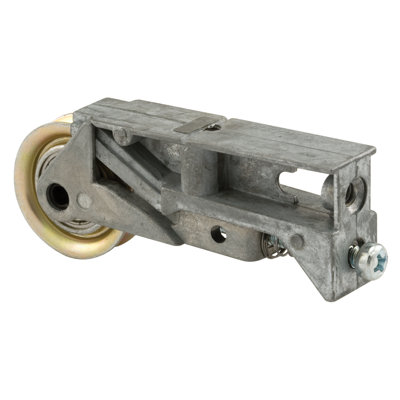 Single 1-1/4 in. Steel Roller Assembly, Diecast Unique Housing (Single Pack)