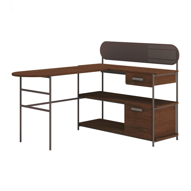 Finition de bureau en L idéale pour le bureau ou le bureau dans la chambre ou le salon
