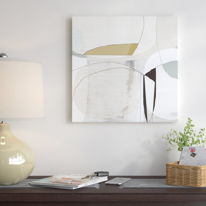 «Beuyer II» par Sisa Jasper, reproduction sur toile tendue avec châssis, H 18 po x l 18 po x P 1,5 po, Toile avec cadre noir