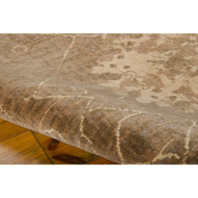 Dickinson Silk Abstract Indoor Rug, Rectangle 7'9" x 9'9"