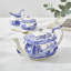 Théière italienne bleue Spode 2,5 pt