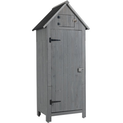 Abri de jardin en bois 30 po x l 21,3 po x H 70,5 po