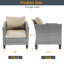 Chaise de patio avec coussins -1445883251