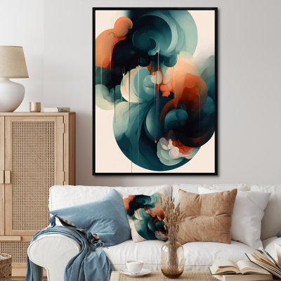 «Heim Abstract Shapes and Line Artwork IV», reproduction