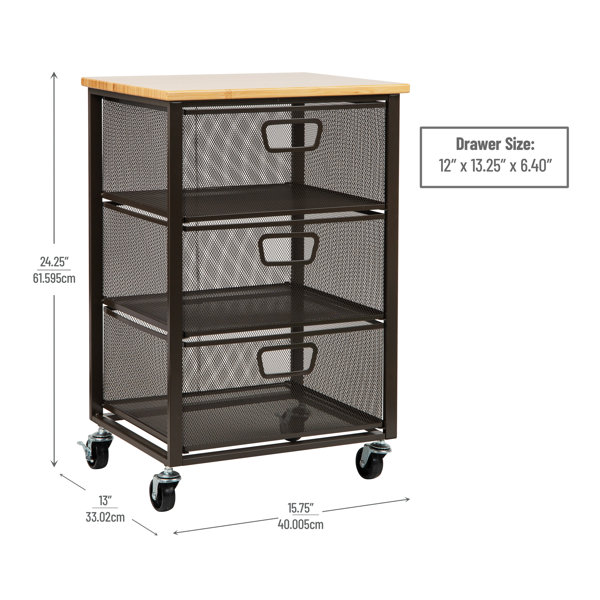 2.4H x 15W x 12D Drawer Organizer