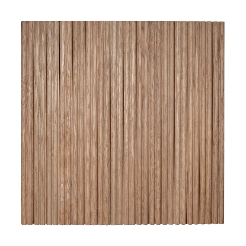 Panneaux muraux décoratifs Tambour, White Oak