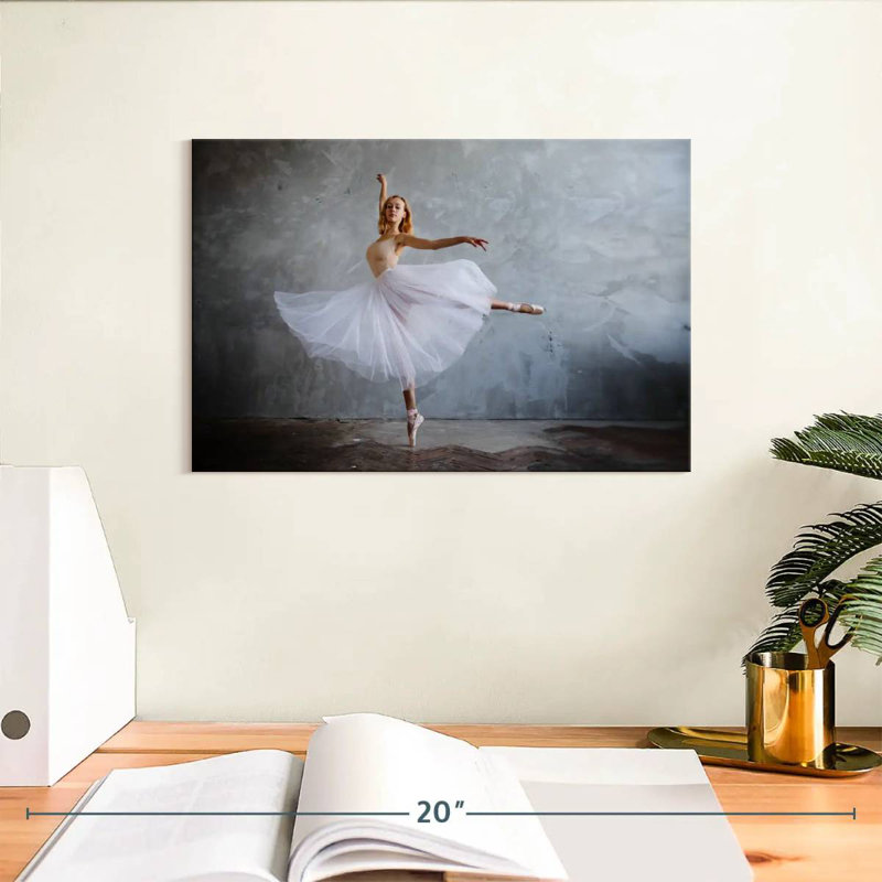 Enn Beautiful Ballerina, H 8 po x l 12 po