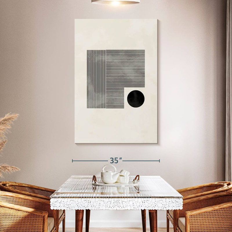 Avery Minimalist Square, 39" H x 26" W