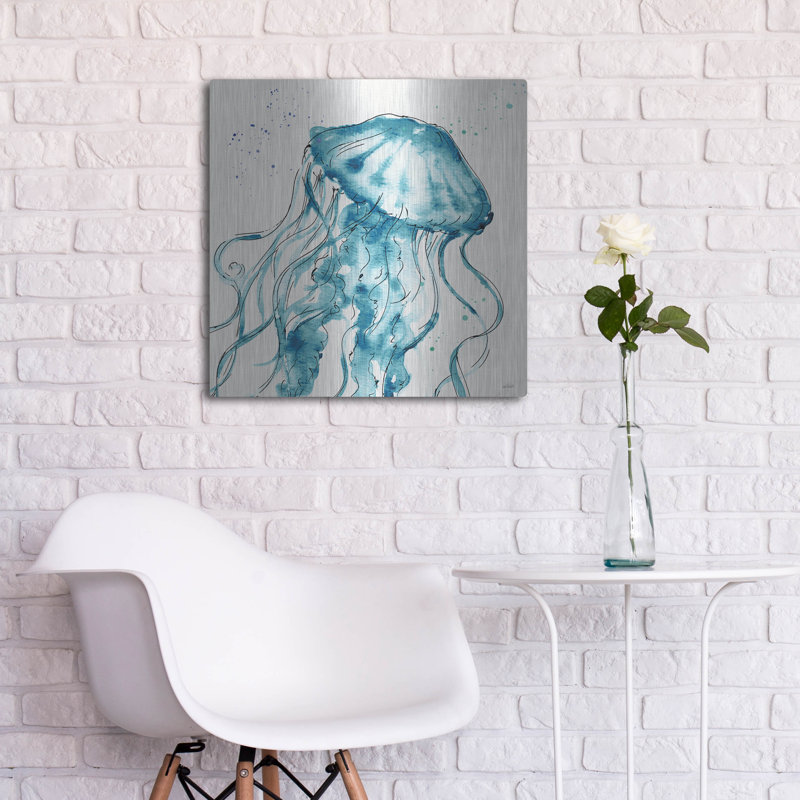 «Deep Sea X» par Anne Tavoletti, H 24 po x l 24 po