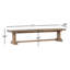Banc en bois de pin récupéré Elliott