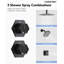 DualJet Spa 12" High-Pressure Rainfall Shower Faucet, Celling Mount,  Rough in-Valve, 2.5 GPM-92871745