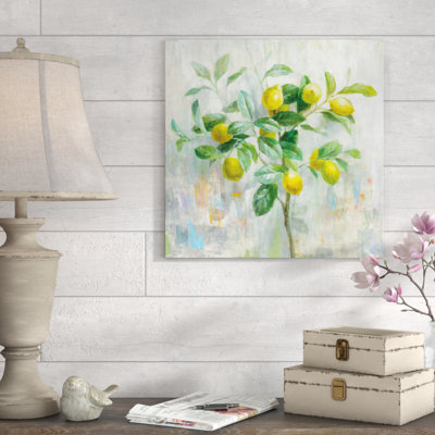«Lemon Branch» par Danhui Nai - reproduction d'art sur toile