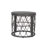 Compact Patio Tables, Grey Rattan Boho Modern Accent For Patio Home