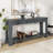 Console Table/Sofa Table with Storage Drawers and Bottom Shelf for Entryway Hallway-393703725