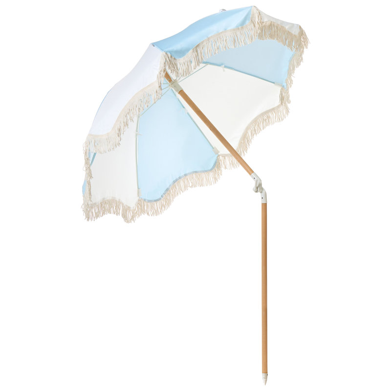 Patio Parasol 155 cm MONDELLO, Light Blue