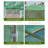 Outsunny 10' X 10' X 6.5' Walk-In Tunnel Hoop Greenhouse
