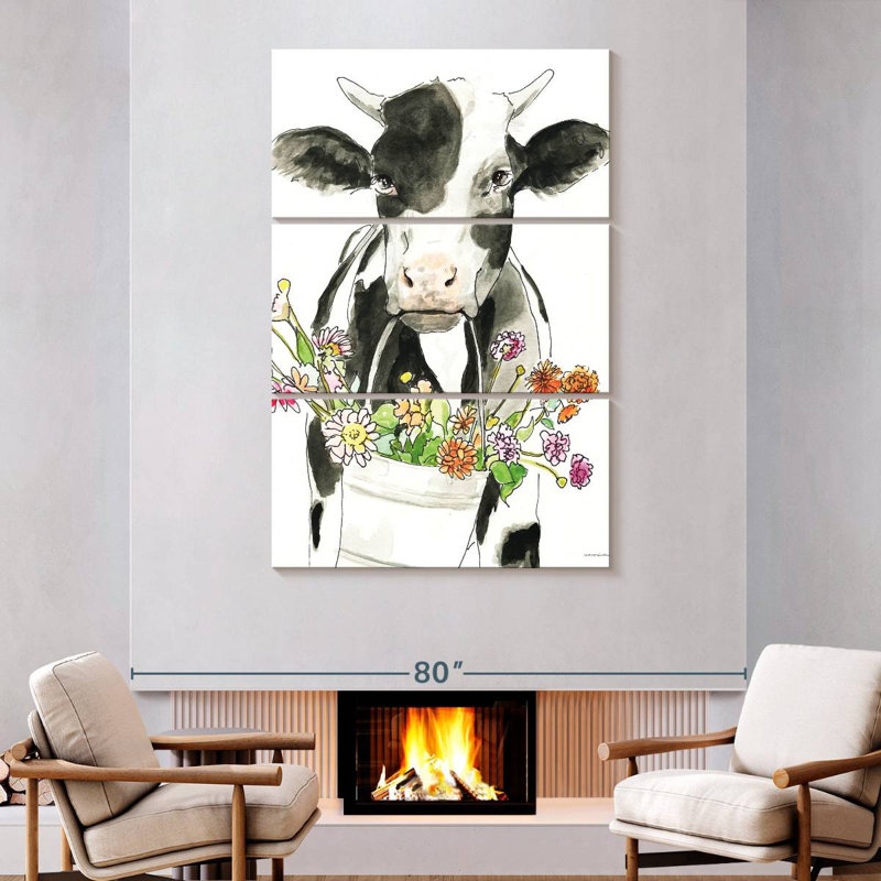 Brampt Springtime Bessie, 74" H x 48" W