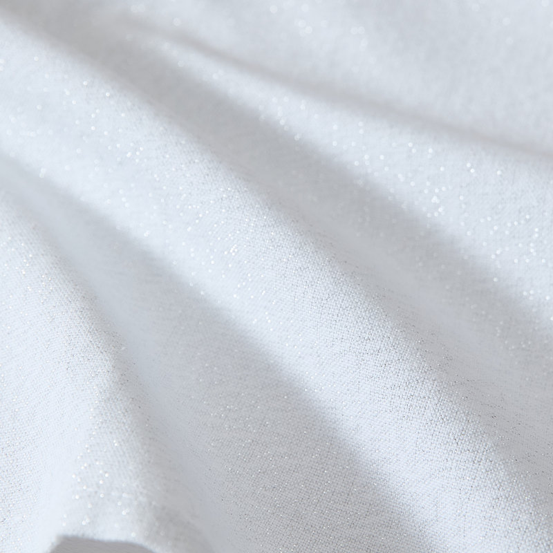 Ensemble de 4 linges à vaisselle en coton Solace, White/Silver, Chambray