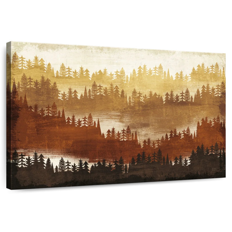 Kerrick Mountainscape Spice, 30" H x 45" W