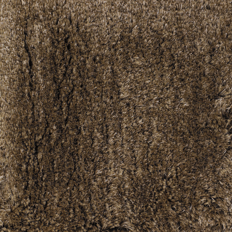 Tapis à poils longs en laine et polyester tissés à la main Casula, Rectangle 7 pi 9 po x 10 pi 6 po