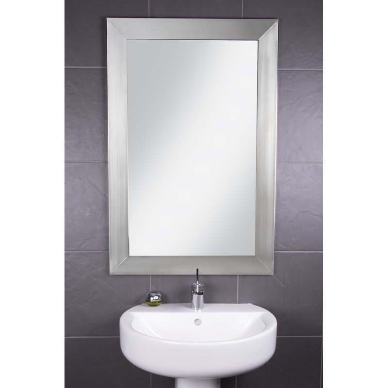 Metal Flat Wall Mirror
