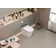 MEJE Simple and Elegant One Piece Smart Toilet, Heated Bidet with Dryer and Warm Water, Auto Flush, Auto Open and Close, with Remote Control, Night Light, White