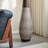 39" Tall Standing Designer Floor Vase - Durable Artificial Rattan - Stylish Home Decor Statement Piece