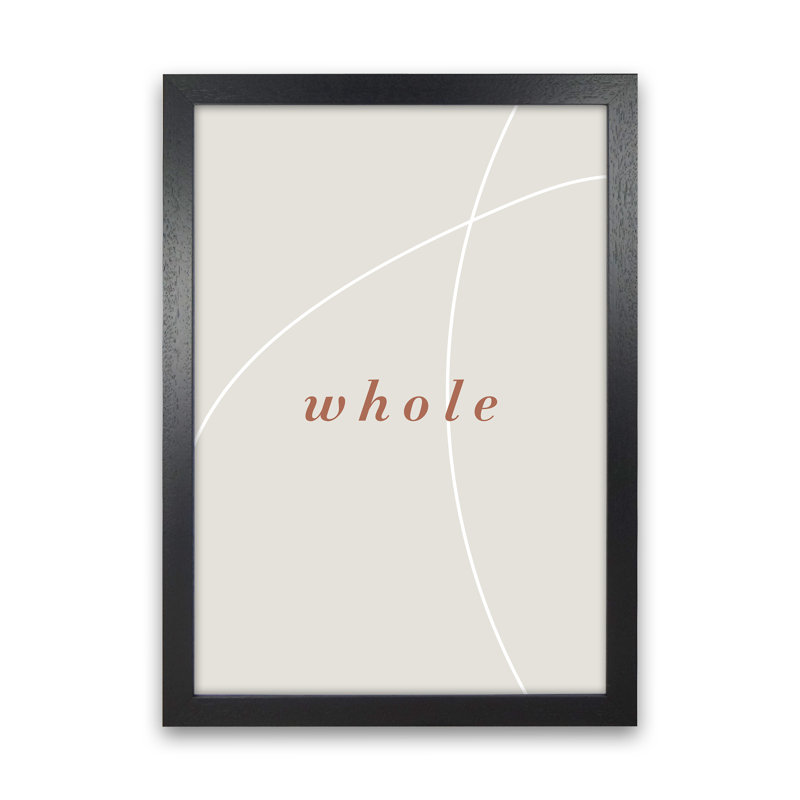 Whole - Print, Wrapped Canvas, 42cm H x 29.7cm W x 4cm D