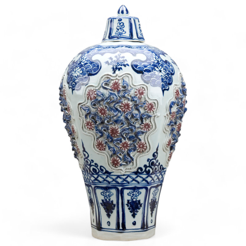 Emb Handmade Porcelain Wine Jar
