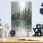 «Forest Landscape III» par Petals Prints Design, art mural en métal-1982497514