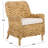 Purrl Hyacinth Accent Chair with Cushion-1516825351