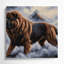 «Dogs Tibetan Mastiff», art mural sur toile blanche-890695239