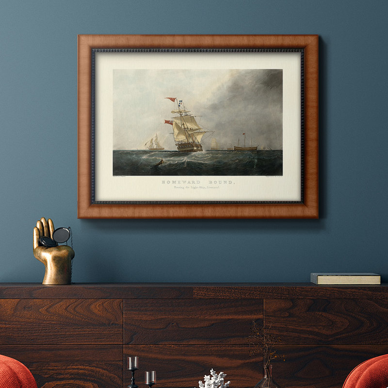 Toile encadrée de qualité supérieure Homeward Bound - prête à être accrochée, H 20 po x l 16 po x P 2,5 po
