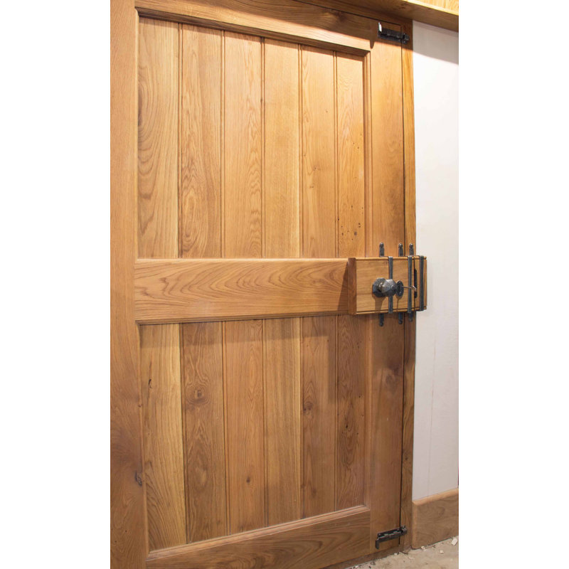 Oak Box Lock, Pewter Patina