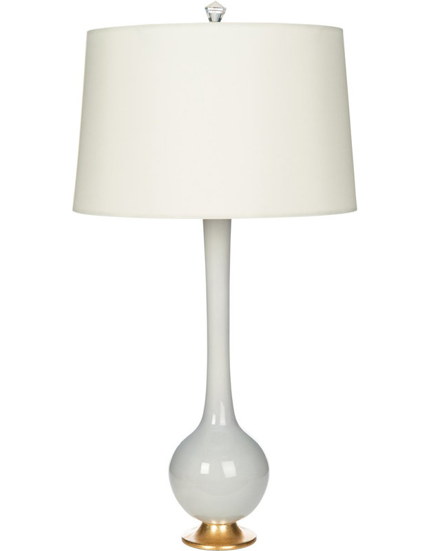 Lily Table Lamp, Gray